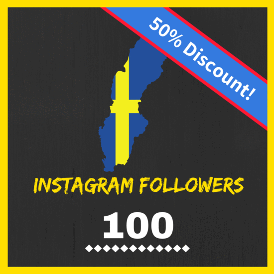 Buy Swedish Instagram followers